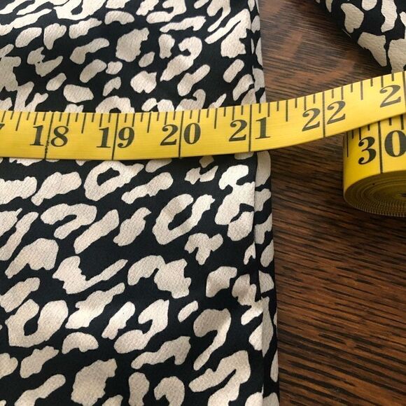 NEW Kori America Silky Black and White Animal Print Bomber Style Jacket NWT - Picture 12 of 15